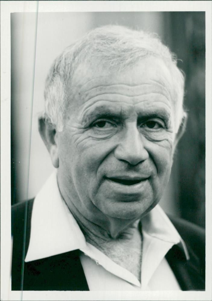 Yehuda Amichai Poet. - Vintage Photograph
