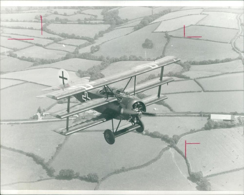 Aircraft: Fokker Triplane - Vintage Photograph