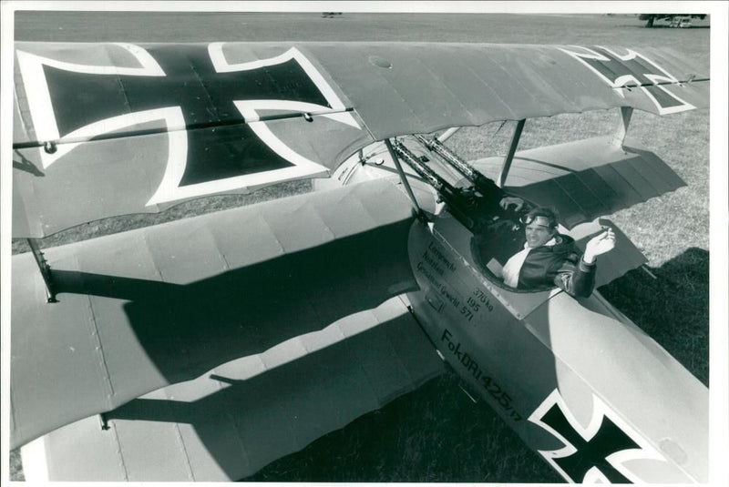 Aircraft: Fokker Triplane - Vintage Photograph