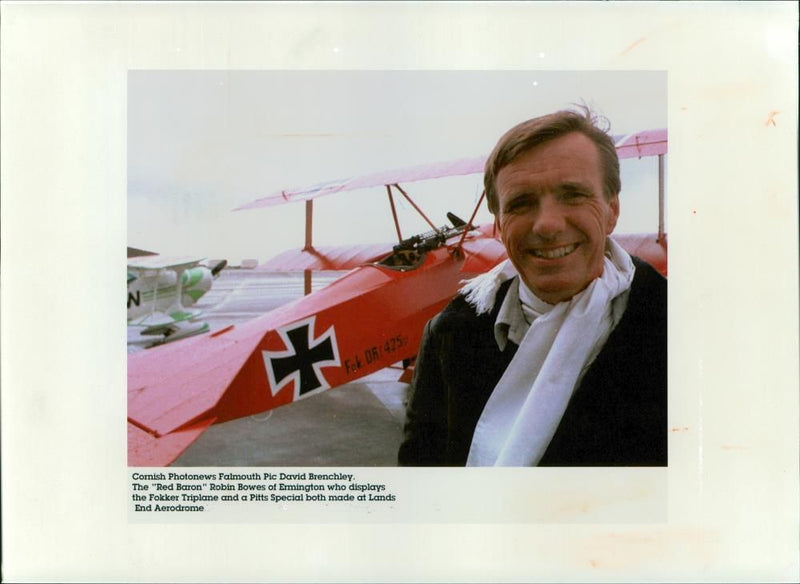 Aircraft: Fokker Triplane - Vintage Photograph