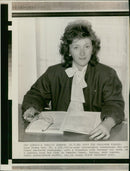 1988 DIANA MAW YEAR RECRUITMENT CONSULTANT WAS FOUND MURDERED YESTERDAY PRESS - Vintage Photograph