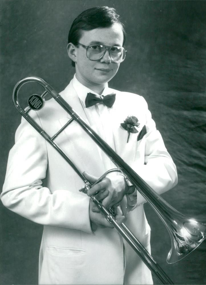 Musician:jonathan  wyatt. - Vintage Photograph