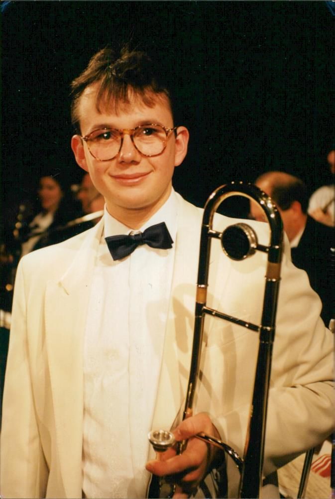 Musician:jonatahn wyatt. - Vintage Photograph