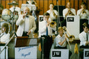 Musician:jonathan wyatt big band. - Vintage Photograph