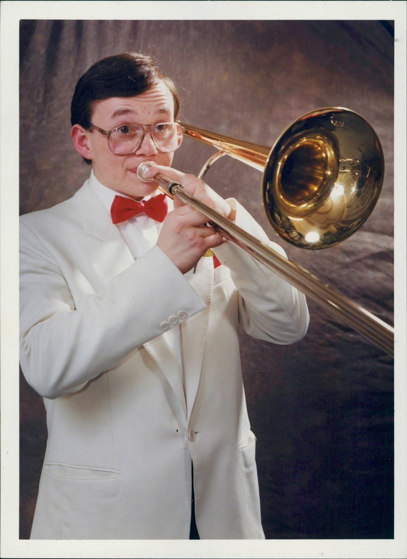 Musician:jonathan wyatt. - Vintage Photograph