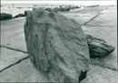 The huge rocks at Lowestoft Ness Point - Vintage Photograph