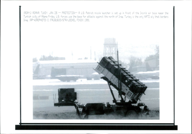 Turkey: Gulf War. - Vintage Photograph