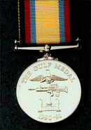 Gulf War: Medal. - Vintage Photograph