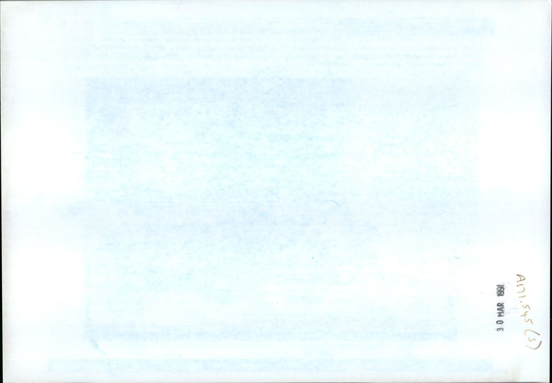 Iraq in war Kuwait oil fires - Vintage Photograph