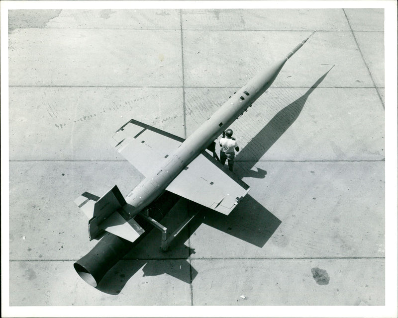 The Lockheed Martin SR-72: - Vintage Photograph