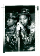 Women Military personnel. - Vintage Photograph