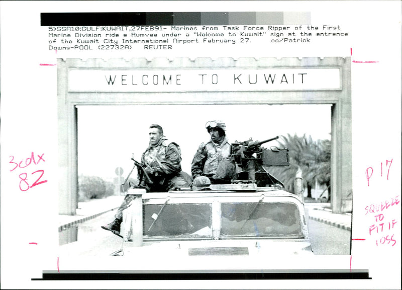 A M1 tank. - Vintage Photograph