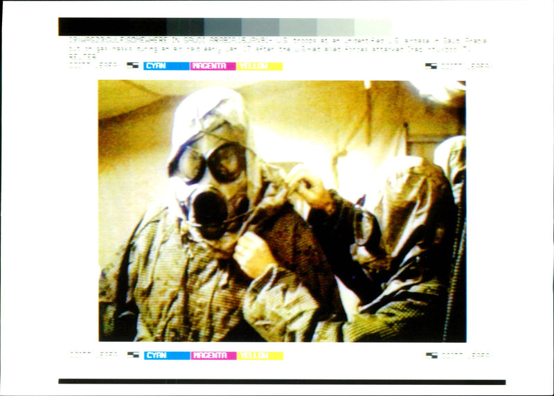 Iraq UN War US Army Only - Vintage Photograph