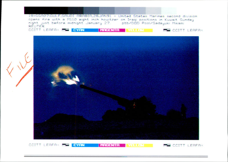 united States Marines. - Vintage Photograph