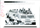 Iraq UN War:Driven to the front lines. - Vintage Photograph