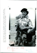 Gulf War:Lt Karen Card. - Vintage Photograph