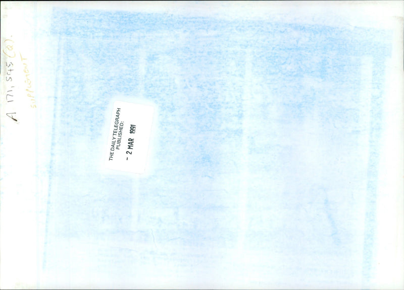 Gulf War:Private Christopher Owen. - Vintage Photograph