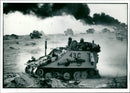 Gulf War: Evoking images of a desert war. - Vintage Photograph