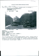 Russian tanks. - Vintage Photograph