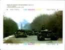 Russian tanks. - Vintage Photograph