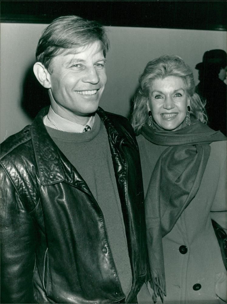 Michael York and his wife, Patricia McCallum. - Vintage Photograph