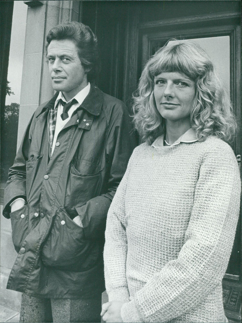 Heather Wright with Cavan Kendall. - Vintage Photograph