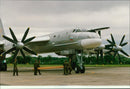 Russian Tu-95 Bear G. - Vintage Photograph