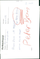 Princess Diana and Insp. Peter Brown. - Vintage Photograph