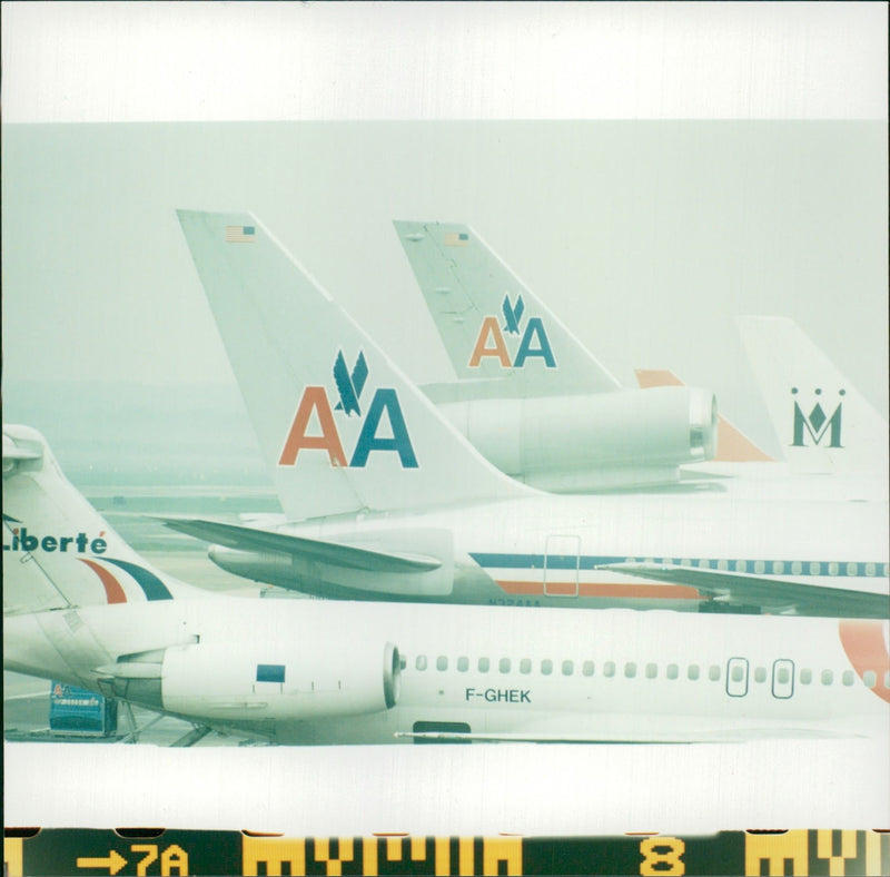 Aircraft American Airlines - Vintage Photograph