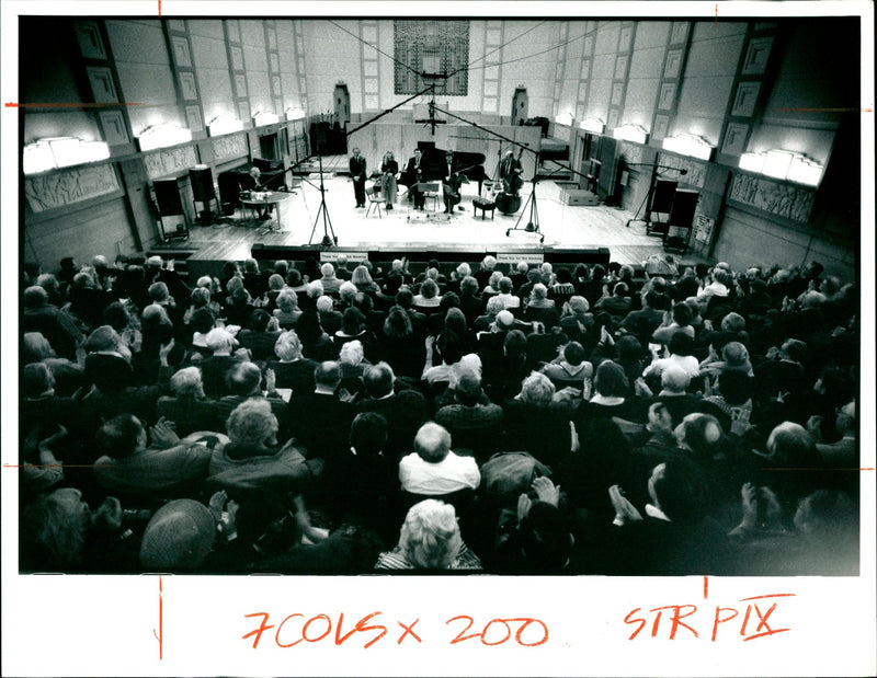 Gen. Progs BBC Radio:bbc concert hall. - Vintage Photograph