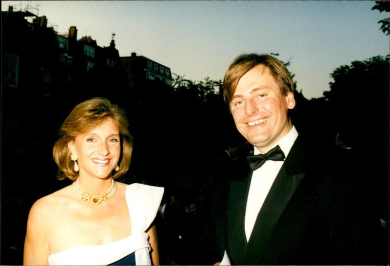 Bartholomew William and his wife at a concert - Vintage Photograph