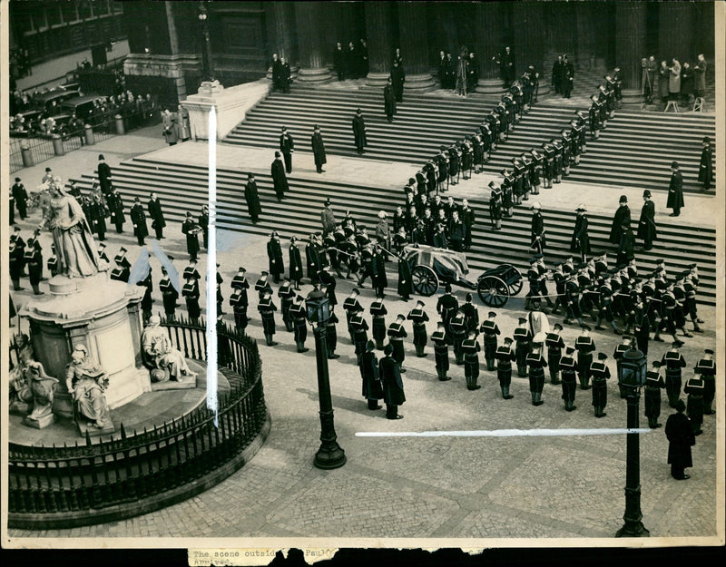 King George V - Vintage Photograph