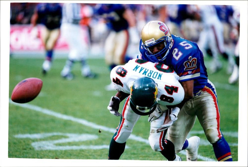 American football british teams: - Vintage Photograph