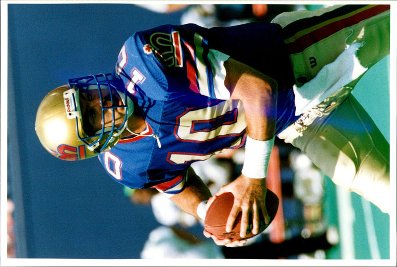 American football british teams: - Vintage Photograph