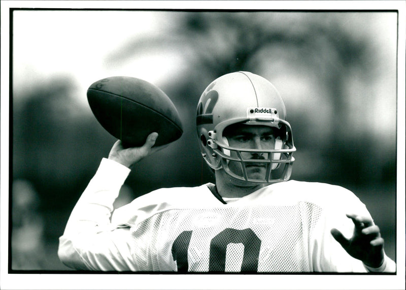 American football british teams: - Vintage Photograph