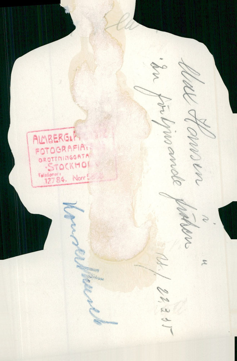 Max Hansen in "An Enchanting Miss" at the Concert Hall Theater - Vintage Photograph