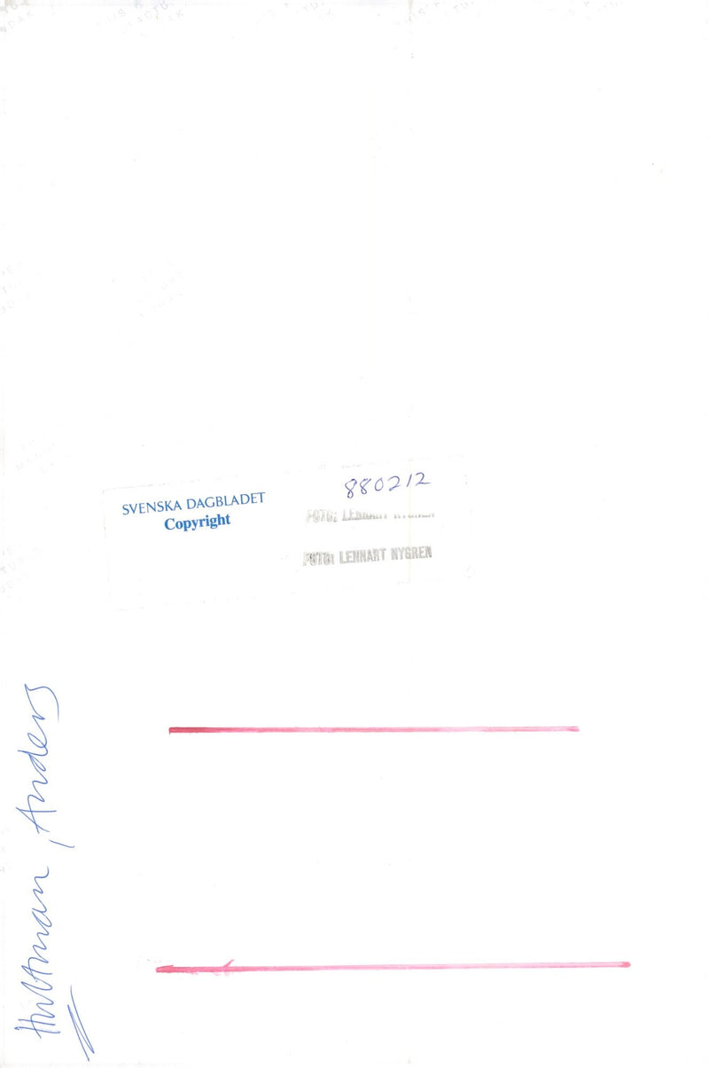 Anders Hultman - Vintage Photograph