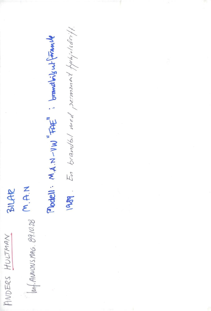 Anders Hultman - Vintage Photograph