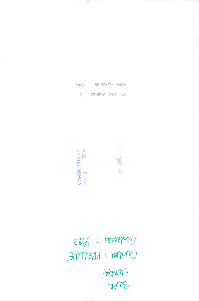 Anders Hultman in his Honda Prelude - Vintage Photograph