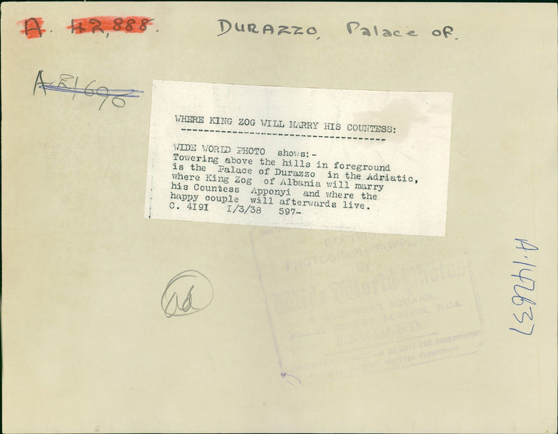 Durazzo albania: - Vintage Photograph