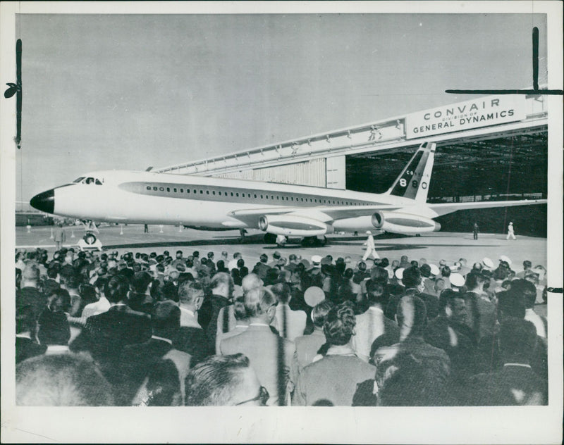 Aircraft: Convair's 880 - Vintage Photograph