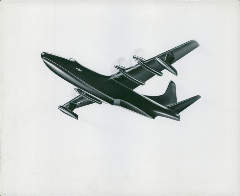 Convair xpsy 1 aircraft: - Vintage Photograph