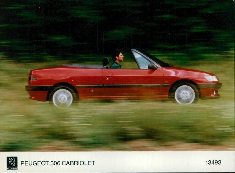 Peugeot Motor car: 306 cabriolet. - Vintage Photograph