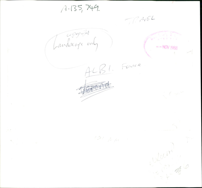 Landscape only. - Vintage Photograph