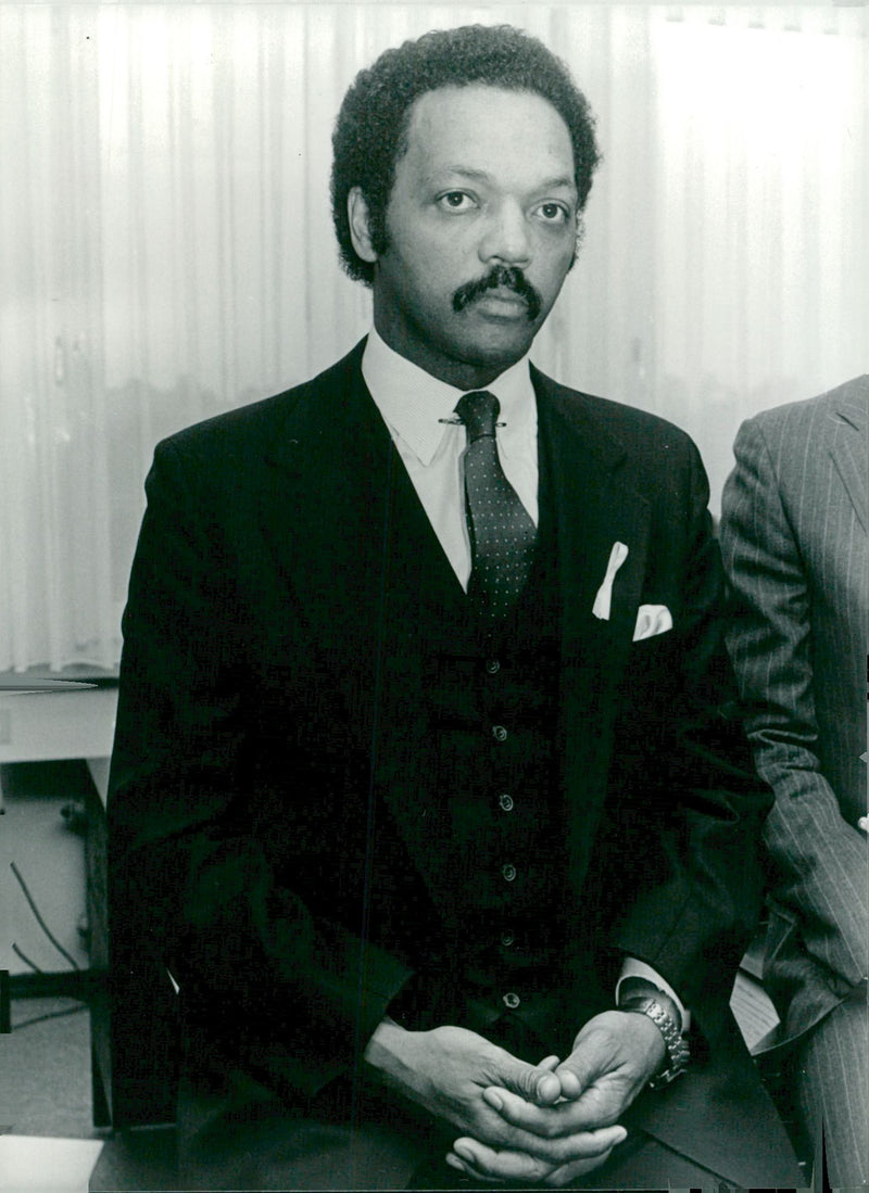 Jesse Jackson: US Politicians - Vintage Photograph