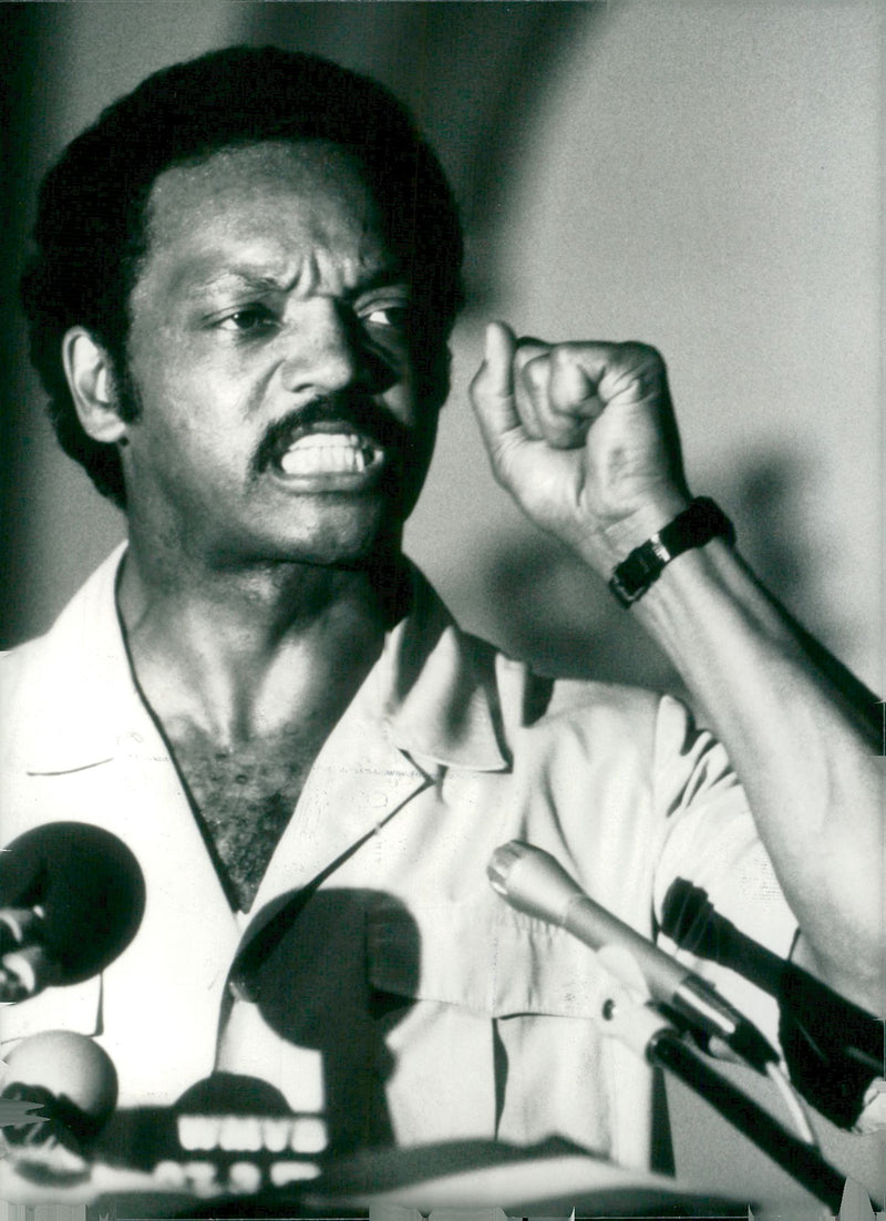 Jesse Jackson: US Politicians - Vintage Photograph