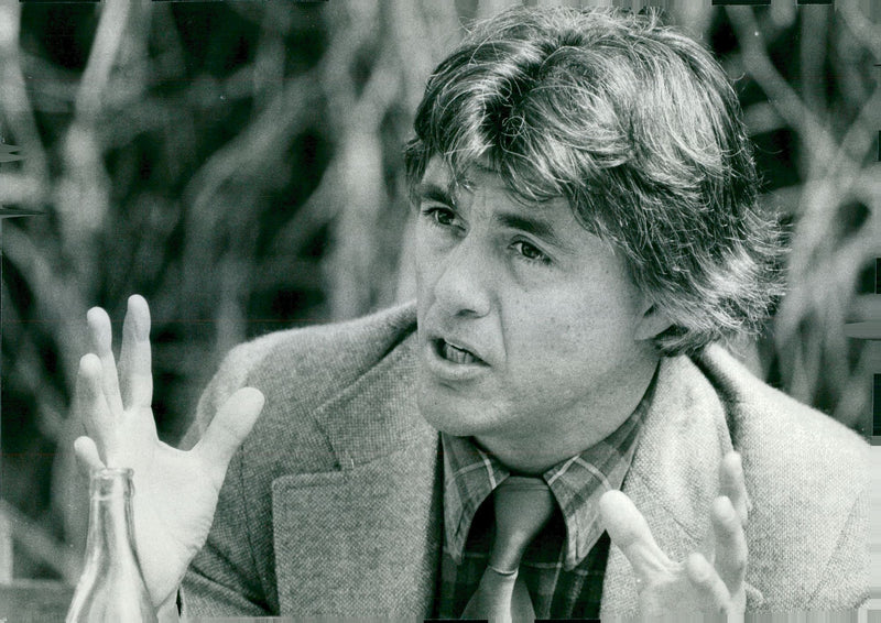 John Irving, American writer - Vintage Photograph