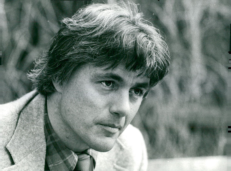 John Irving, American writer - Vintage Photograph
