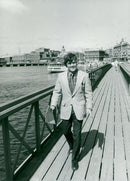 John Irving, American writer - Vintage Photograph