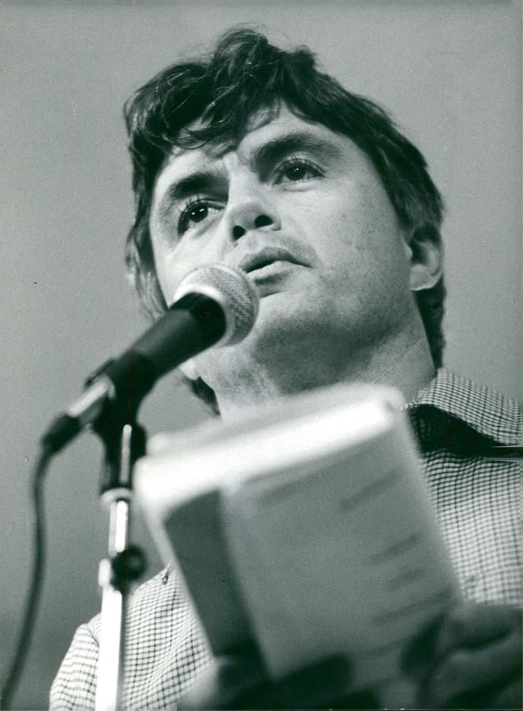 John Irving, American writer - Vintage Photograph